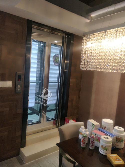 廈門小型家庭電梯實物案例 廈門小型家庭電梯實物案例